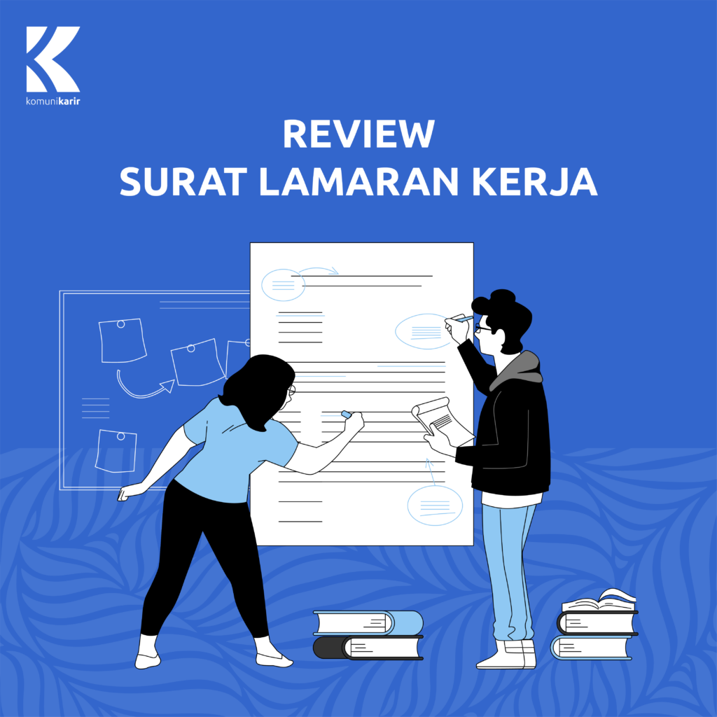 Review CV dan surat lamaran kerja profesional oleh Komunikarir
